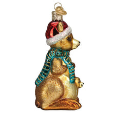 Load image into Gallery viewer, OLD WORLD CHRISTMAS CHRISTMAS KANGAROO ANIMAL GLASS CHRISTMAS ORNAMENT 12603
