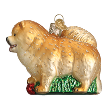 Load image into Gallery viewer, OLD WORLD CHRISTMAS CHOW CHOW DOG CHRISTMAS ORNAMENT 12497
