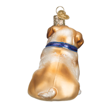 Load image into Gallery viewer, OLD WORLD CHRISTMAS BULL PUP DOG GLASS CHRISTMAS ORNAMENT 12136
