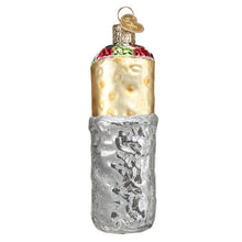 Load image into Gallery viewer, OLD WORLD CHRISTMAS BURRITO POPULAR MEXICAN WRAP GLASS CHRISTMAS ORNAMENT 32412
