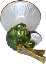 Load image into Gallery viewer, Kurt Adler 2-Piece Box Set Glass 4" Clip-On Mushroom Christmas Ornaments C1840
