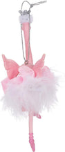 Load image into Gallery viewer, KURT ADLER RESIN FLAMINGO BALLERINA w/ PINK &amp; WHITE TUTU COASTAL XMAS ORNAMENT
