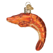 Load image into Gallery viewer, OLD WORLD CHRISTMAS SHRIMP NAUTICAL COASTAL BLOWN GLASS CHRISTMAS ORNAMENT 12532
