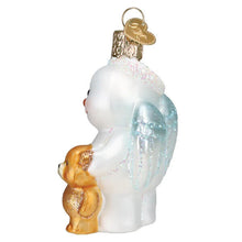 Load image into Gallery viewer, OLD WORLD CHRISTMAS BABY SNOW ANGEL GLASS CHRISTMAS ORNAMENT 24222
