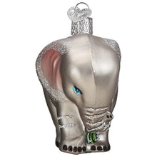 Load image into Gallery viewer, OLD WORLD CHRISTMAS BABY ELEPHANT GLASS CHRISTMAS ORNAMENT 12576
