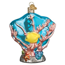 Load image into Gallery viewer, OLD WORLD CHRISTMAS CORAL REEF COASTAL NAUTICAL GLASS CHRISTMAS ORNAMENT 12597
