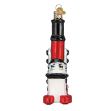 Load image into Gallery viewer, OLD WORLD CHRISTMAS MICROSCOPE OPTICAL INSTRUMENT GLASS CHRISTMAS ORNAMENT 36242
