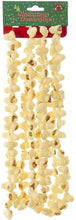 Load image into Gallery viewer, KURT ADLER 9' PLASTIC REALISTIC POPCORN GARLAND CHRISTMAS TREE DECORATION H0576
