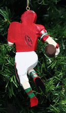 Load image into Gallery viewer, KSA VINTAGE 1993 FOOTBALL PLAYER CHRISTMAS ORNAMENT
