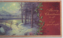 Load image into Gallery viewer, KURT S. ADLER "CHRISTMAS MOONLIGHT" THOMAS KINKADE CHRISTMAS WALL DECORATION
