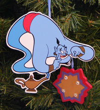 Load image into Gallery viewer, VINTAGE KURT ADLER OFFICIALLY LICENSED DISNEY'S ALADDIN GENIE CHRISTMAS ORNAMENT
