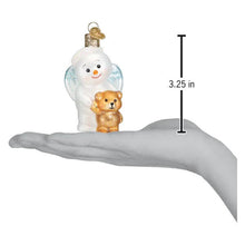 Load image into Gallery viewer, OLD WORLD CHRISTMAS BABY SNOW ANGEL GLASS CHRISTMAS ORNAMENT 24222
