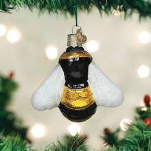 Load image into Gallery viewer, OLD WORLD CHRISTMAS BUMBLEBEE INSECT GLASS CHRISTMAS ORNAMENT 12521

