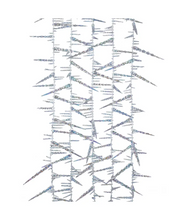Load image into Gallery viewer, KURT ADLER 9' IRIDESCENT CRYSTAL CLEAR TWISTED ICICLE GARLAND H0360
