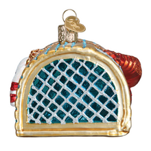 Load image into Gallery viewer, OLD WORLD CHRISTMAS LOBSTER TRAP GLASS CHRISTMAS NAUTICAL COASTAL ORNAMENT 44104
