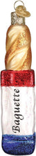 Load image into Gallery viewer, OLD WORLD CHRISTMAS BAGUETTE FRENCH BREAD GLASS CHRISTMAS ORNAMENT 32312
