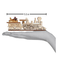 Load image into Gallery viewer, OLD WORLD CHRISTMAS GINGER COTTAGES SANTA TRAIN CHRISTMAS ORNAMENT 80008 / GC108
