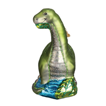 Load image into Gallery viewer, OLD WORLD CHRISTMAS BRONTOSAURUS PREHISTORIC DINOSAUR GLASS XMAS ORNAMENT 12471
