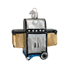 Load image into Gallery viewer, OLD WORLD CHRISTMAS BARBECUE BLOWN GLASS BACKYARD GRILL CHRISTMAS ORNAMENT 32113
