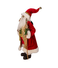 Load image into Gallery viewer, KURT ADLER 18" KRINGLE KLAUS AFRICAN AMERICAN SANTA HOLIDAY TABLE TOP DECORATION
