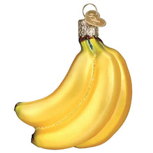 Load image into Gallery viewer, OLD WORLD CHRISTMAS BUNCH OF BANANAS GLASS CHRISTMAS ORNAMENT 28133
