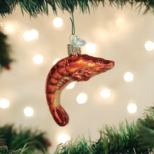 Load image into Gallery viewer, OLD WORLD CHRISTMAS SHRIMP NAUTICAL COASTAL BLOWN GLASS CHRISTMAS ORNAMENT 12532
