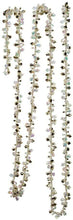 Load image into Gallery viewer, KURT S. ADLER 9' ACRYLIC IRIDESCENT GOLD TWINKLE DOUBLE TWIST BEAD GARLAND
