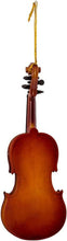 Load image into Gallery viewer, KURT ADLER 5.5" WOOD VIOLIN w/CASE &amp; BOW MUSICAL INSTRUMENT XMAS ORNAMENT J4545
