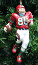 Load image into Gallery viewer, KSA VINTAGE 1993 FOOTBALL PLAYER CHRISTMAS ORNAMENT
