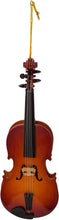 Load image into Gallery viewer, KURT ADLER 5.5" WOOD VIOLIN w/CASE &amp; BOW MUSICAL INSTRUMENT XMAS ORNAMENT J4545
