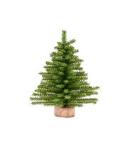 Load image into Gallery viewer, KURT ADLER 12" ARTIFICIAL UN-LIT CANADIAN PINE MINI CHRISTMAS TREE TR0048

