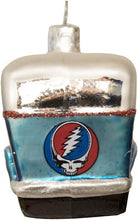 Load image into Gallery viewer, KURT ADLER 4" GLASS GRATEFUL DEAD VW BUS w/DANCING BEARS XMAS ORNAMENT GD4141
