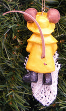 Load image into Gallery viewer, KURT ADLER "HOLE IN THE WALL GANG" SALT OF THE SEA FISHERMAN MOUSE XMAS ORNAMENT
